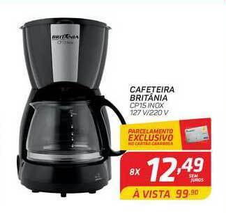 GBarbosa Cafeteira Britânia oferta