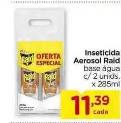 Carrefour Inseticida Aerosol Raid c/ 2 unids x 285ml oferta
