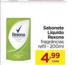 Carrefour Sabonete Líquido Rexona 200ml oferta