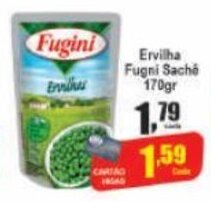 Higa's Supermercado Ervilha Fugini Sache 170g oferta
