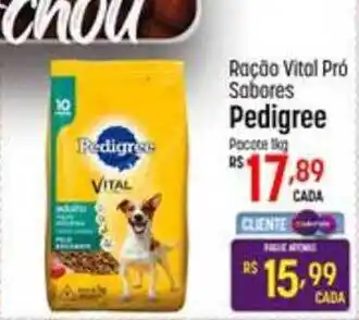 Muffato Ração Vital Pró Sabores Pedigree oferta