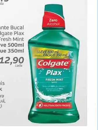 Exaguante Bucal Colgate Plax Fresh Mint 350ml