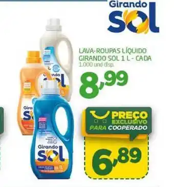 Cooper Lava Roupas Líquido Girango Sol oferta