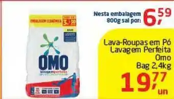 Tenda Atacado Lava-roupas Em Pó Lavagem Perfeita Omo 2.4kg oferta