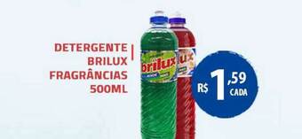 Extrabom Supermercados Detergente Brilux Fragrâncias 500ml oferta