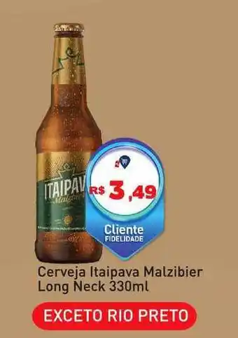 Tonin Superatacado Cerveja itaipava malzibier long neck oferta
