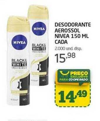 Cooper Desodorante aerossol nivea oferta