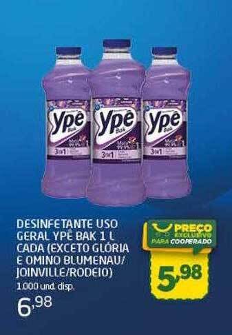 Cooper Desinfetante uso geral ypê bak oferta