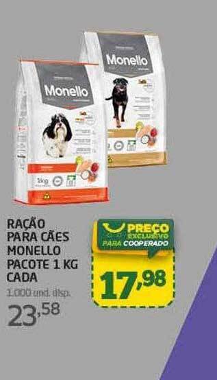 Cooper Ração para cães monello oferta