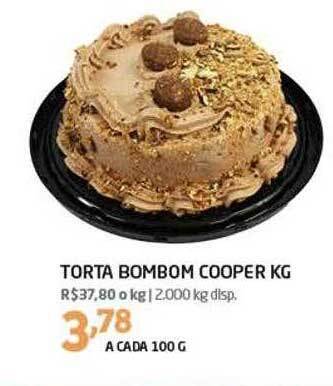 Torta bombom cooper kg
