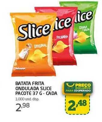 Cooper Batata frita ondulada slice oferta
