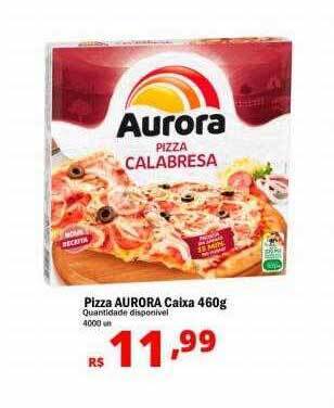 Althoff Supermercados Pizza aurora caixa oferta