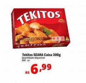 Althoff Supermercados Tekitos seara caixa oferta