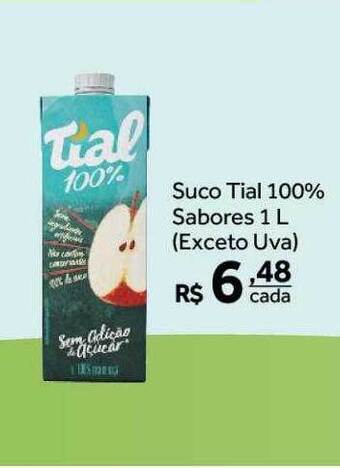 Verdemar Supermercado Suco tial 100% sabores oferta