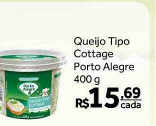 Verdemar Supermercado Queijo tipo cottage porto alegre oferta