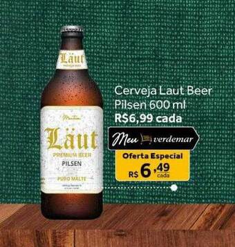 Verdemar Supermercado Cerveja laut beer pilsen oferta
