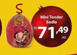 Verdemar Supermercado Mini tender sadia oferta