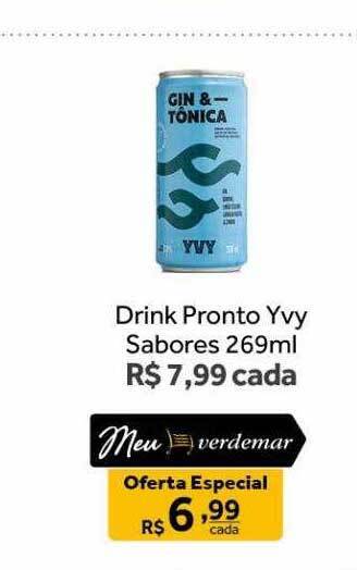 Verdemar Supermercado Drink pronto yvy sabores oferta
