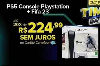 Ps5 console playstation + fifa 23