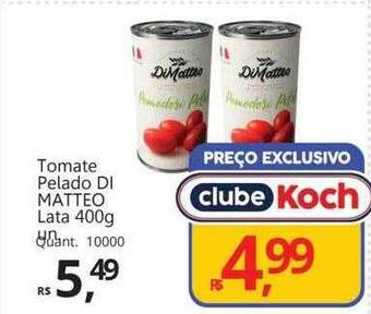 Supermercados Koch Tomate pelado di matteo oferta