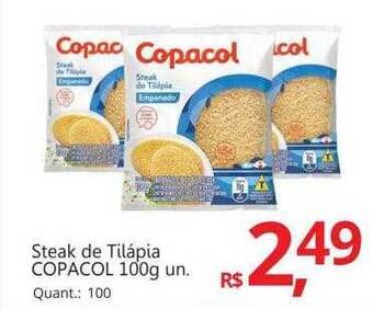 Supermercados Koch Steak de tilápia copacol oferta
