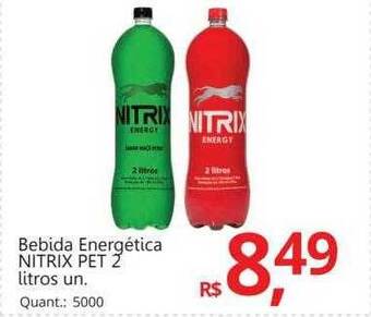 Bebida energética nitrix