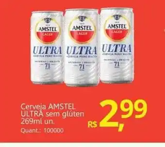 Supermercados Koch Cerveja amstel ultra sem glúten oferta