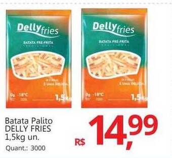 Supermercados Koch Batata palito delly fries oferta