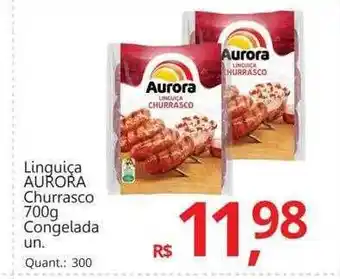 Supermercados Koch Linguiça aurora churrasco oferta
