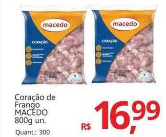 Supermercados Koch Coração de frango macedo oferta