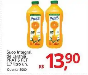 Supermercados Koch Suco integral de laranja prat's oferta
