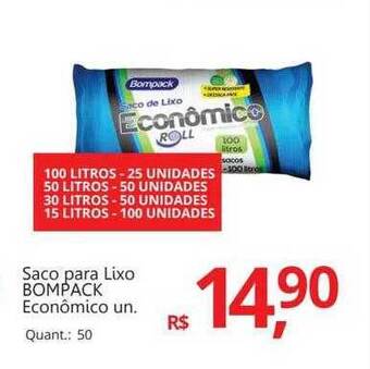 Supermercados Koch Saco para lixo bompack econômico oferta