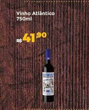 Villarreal Supermercados Vinho atlântico oferta