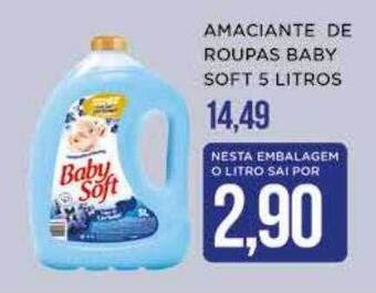 Apoio Mineiro Amaciante de roupas baby soft oferta