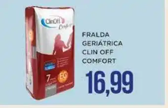 Fralda geriátrica clin off comfort