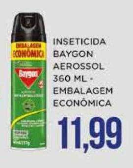 Apoio Mineiro Inseticida baygon aerossol - embalagem econômica oferta