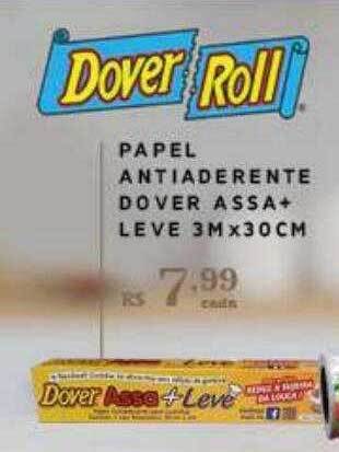 Papel antiaderente dover assa+ leve