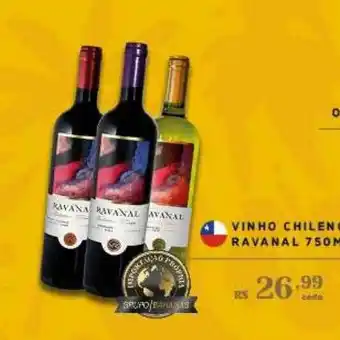 Empório Bahamas Vinho chileno ravanal oferta