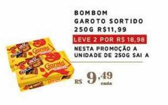 Bombom garoto sortido