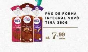 Empório Bahamas Pão de forma integral vovó tiná oferta