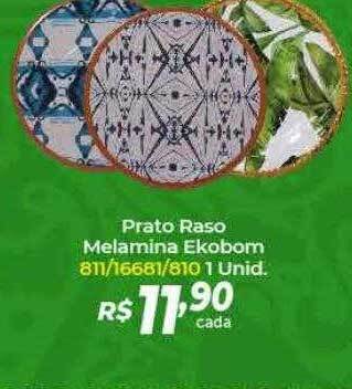 Atakarejo Prato raso melamina ekobom oferta