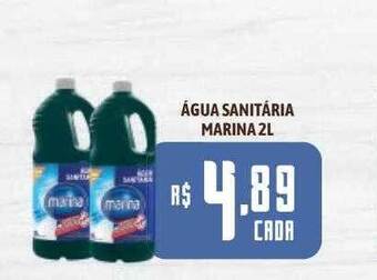 Bahamas Supermercados Água sanitária marina oferta