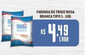 Bahamas Supermercados Farinha de trigo rosa branca tipo 1 oferta