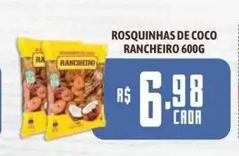 Bahamas Supermercados Rosquinha de coco rancheiro oferta