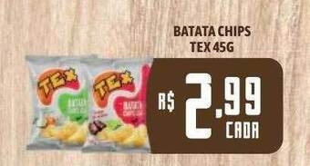 Batata chips tex