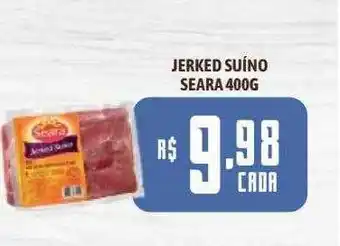Bahamas Supermercados Jerked suino seara oferta