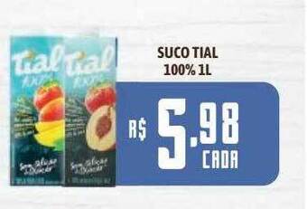 Bahamas Supermercados Suco tial 100% oferta