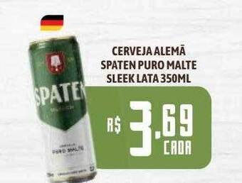 Bahamas Supermercados Cerveja alemã spaten puro malte sleek oferta