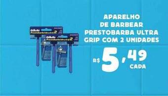 Bahamas Supermercados Aparelho de barbear prestobarba ultra grip oferta