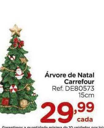 Árvore de natal carrefour